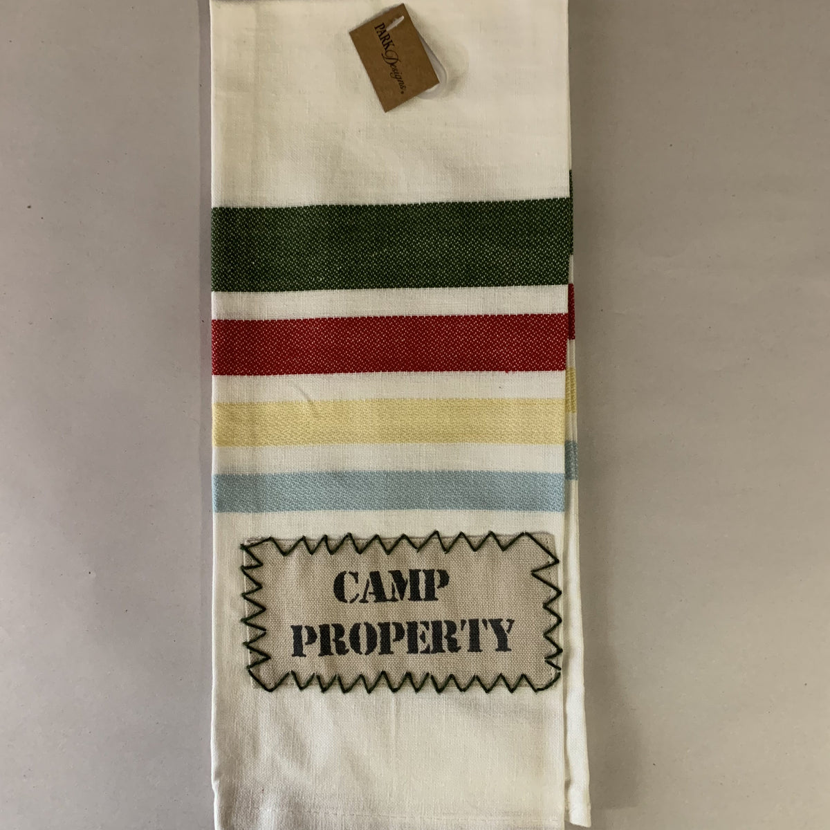 "Camp Property" Dishtowel