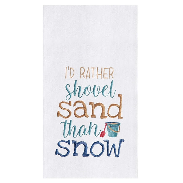 Shovel Sand Instead Towel